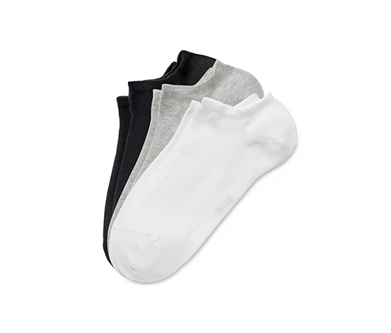 Krátké ponožky, 3 páry, jednobarevné 641033 z e-shopu Tchibo.cz