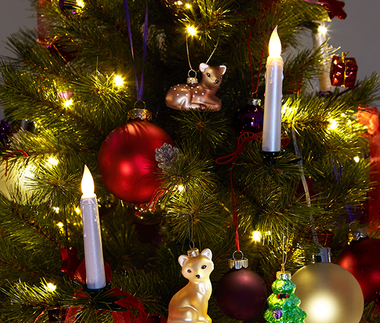 Svíčky s LED na vánoční stromeček, 30 ks 380700 z e-shopu Tchibo.cz