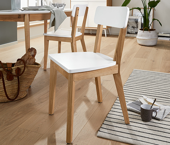 Dřevěné židle, 2 ks 387157 z e-shopu Tchibo.cz