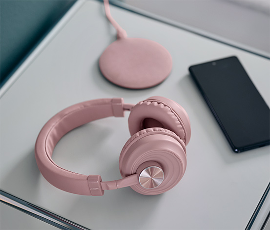 Náhlavní sluchátka s Bluetooth®, růžová 622323 z e-shopu Tchibo.cz
