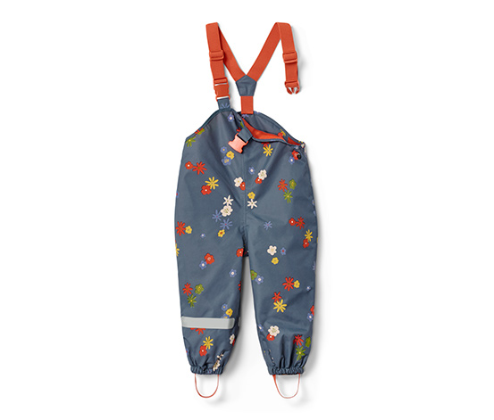 Dětské kalhoty do deště, s květovaným celopotiskem 656535 z e-shopu Tchibo .cz
