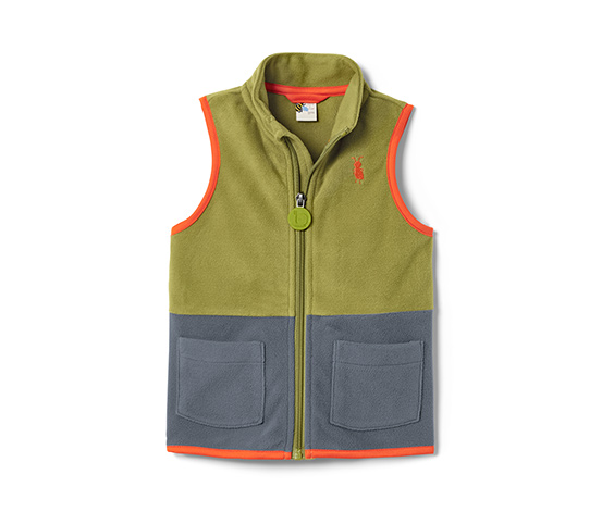 Dětská fleecová vesta, v colorblocking designu 656894 z e-shopu Tchibo.cz