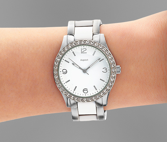 Dámské náramkové hodinky z ušlechtilé oceli 291705 z e-shopu Tchibo.cz