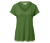 Tričko s háčkovaným lemem, zelená